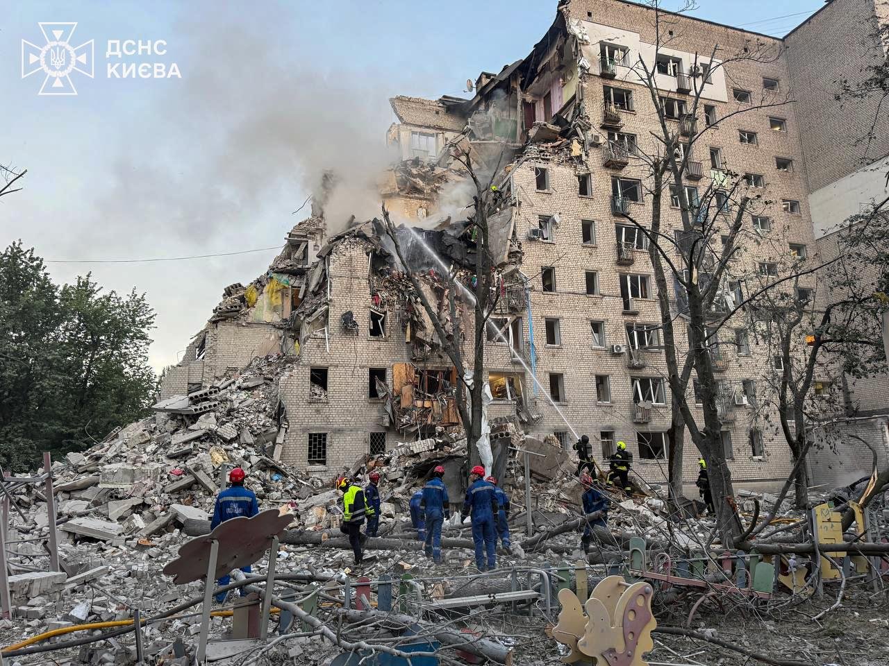 Massive Russian attack on Kyiv: 570 missiles and drones fire rain of fire, 21 civilians killed (1)